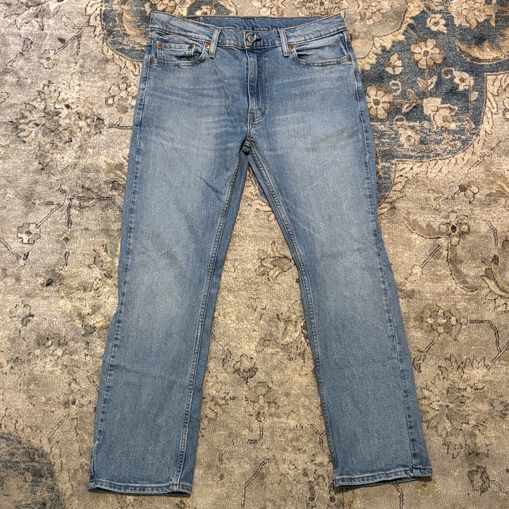 Levi's Light Blue Straight Jeans